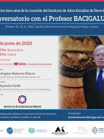 Conversatorio con el Profesor Bacigalupo